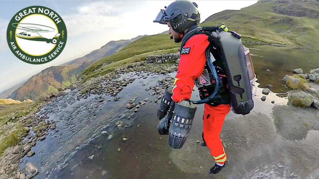 Это не сон: костюм с реактивным двигателем для самостоятельных полетов спасателей проходит успешные испытания