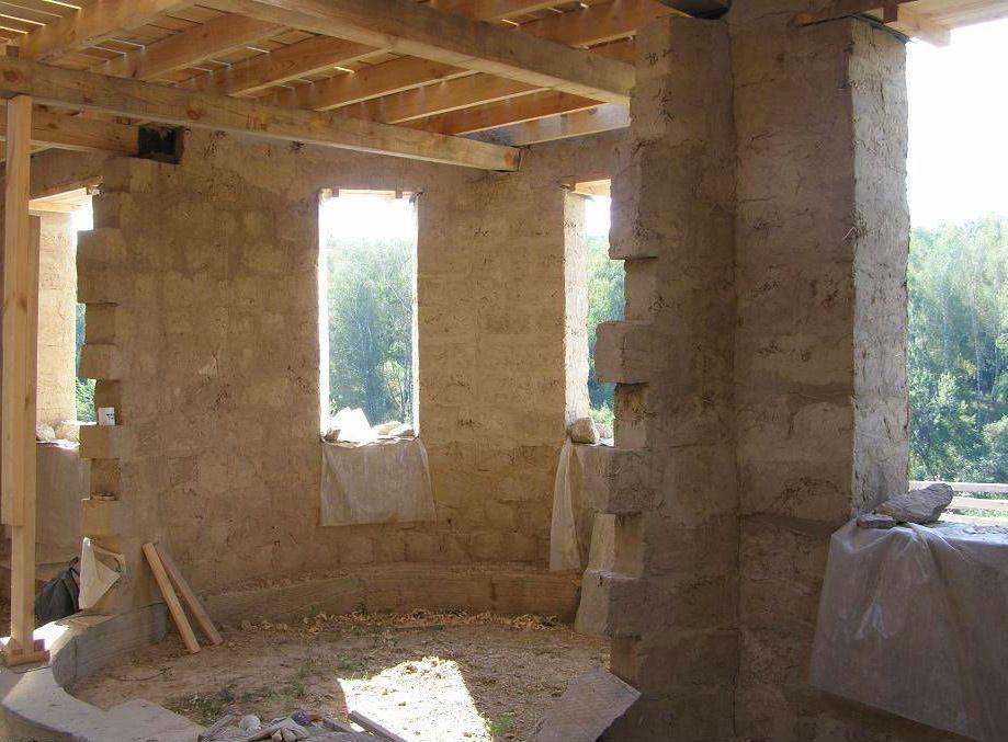 Как я построил глиняный дом