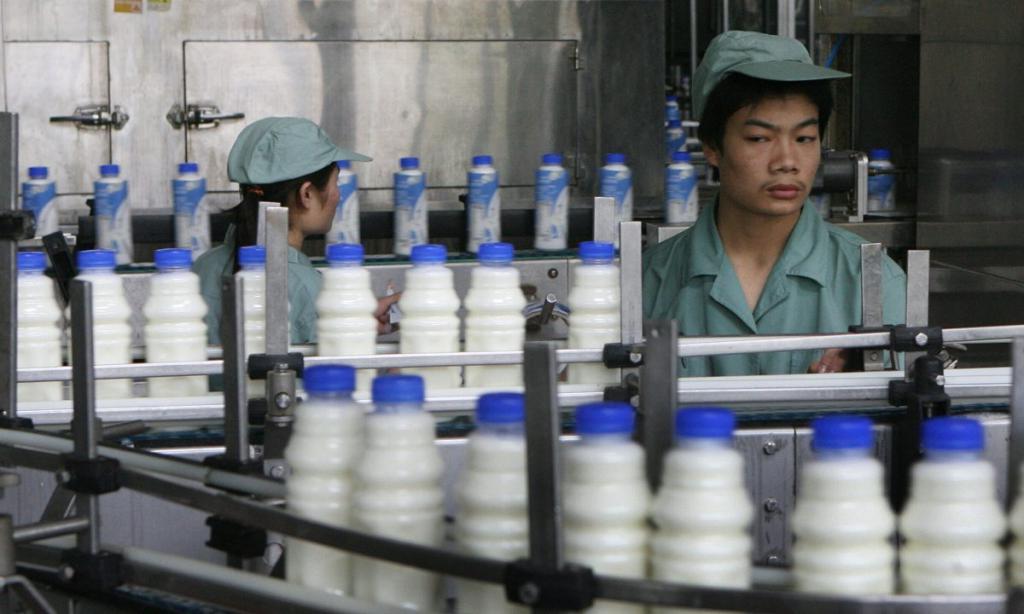 Какие в китае молочные продукты