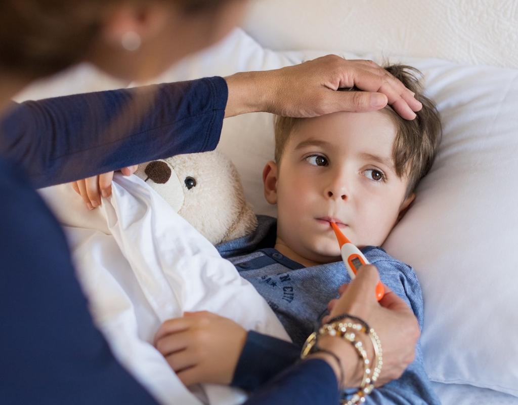 У ребенка во время болезни не поднимается температура thumbnail