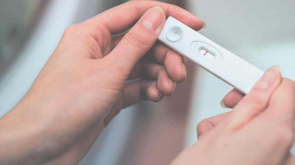 отрицательный тест на беременность