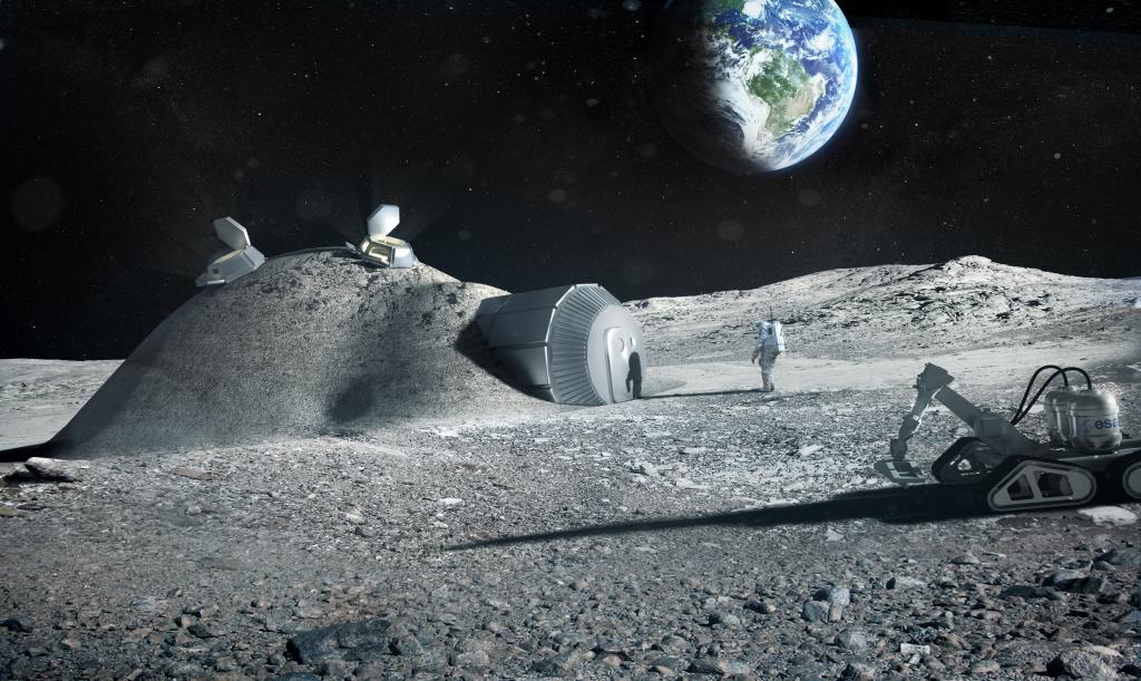 добыча полезных ископаемых на Луне