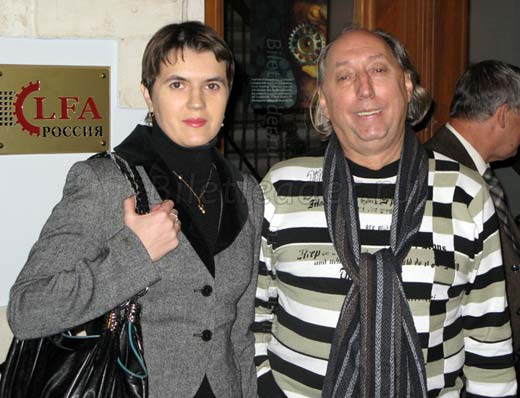 Евгений Герчаков и его жена Оксана