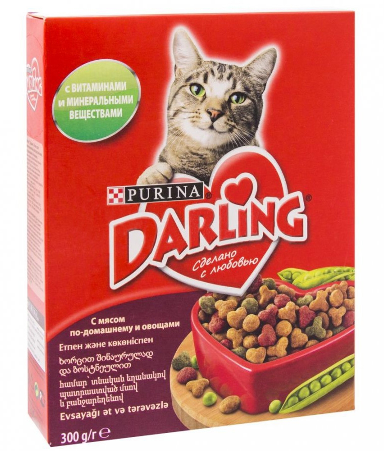 Сухой корм для кошки darling thumbnail