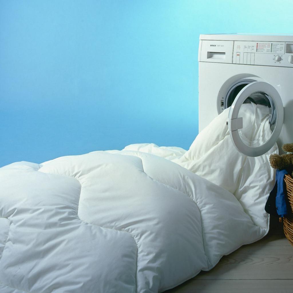 Как стирать постельное белье в стиральной машине?