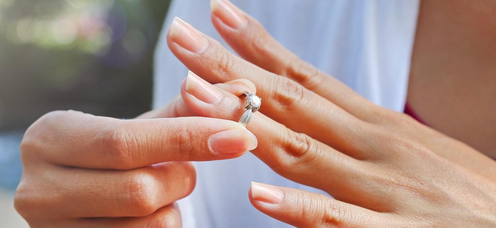 Что делать с обручальным кольцом бывшего мужа thumbnail