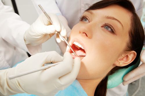 на приеме у стоматолога