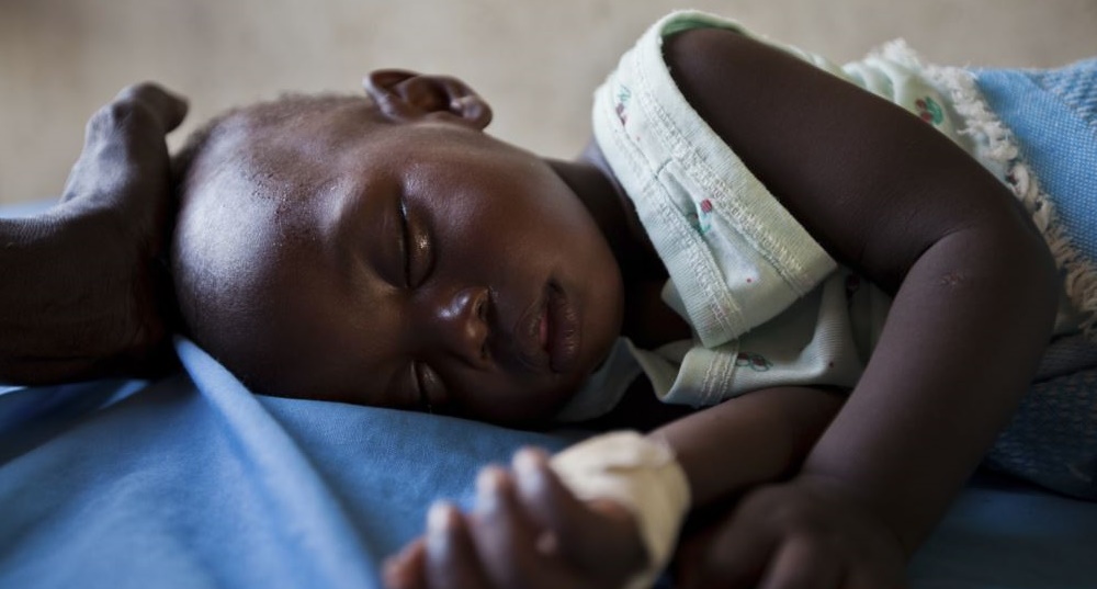 Дети страдают от малярии