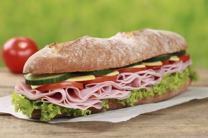 Большой сэндвич
