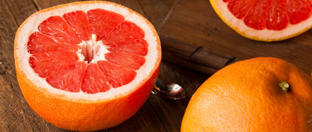 сочный заморский фрукт - грейпфрут