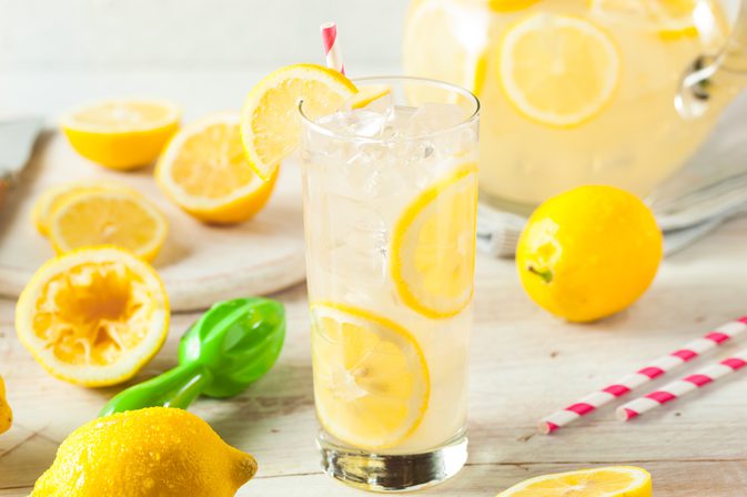 Лимонная вода при изжоге