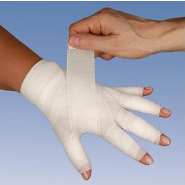 Как наложить повязку на кисть руки при переломе thumbnail
