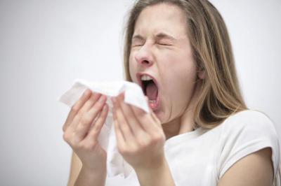 Заложенность носа и чихание