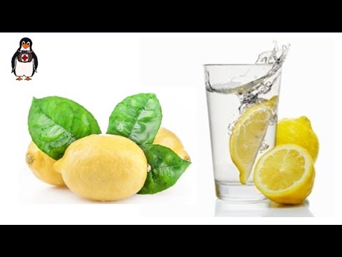 Вода с лимоном на ночь полезно с утра