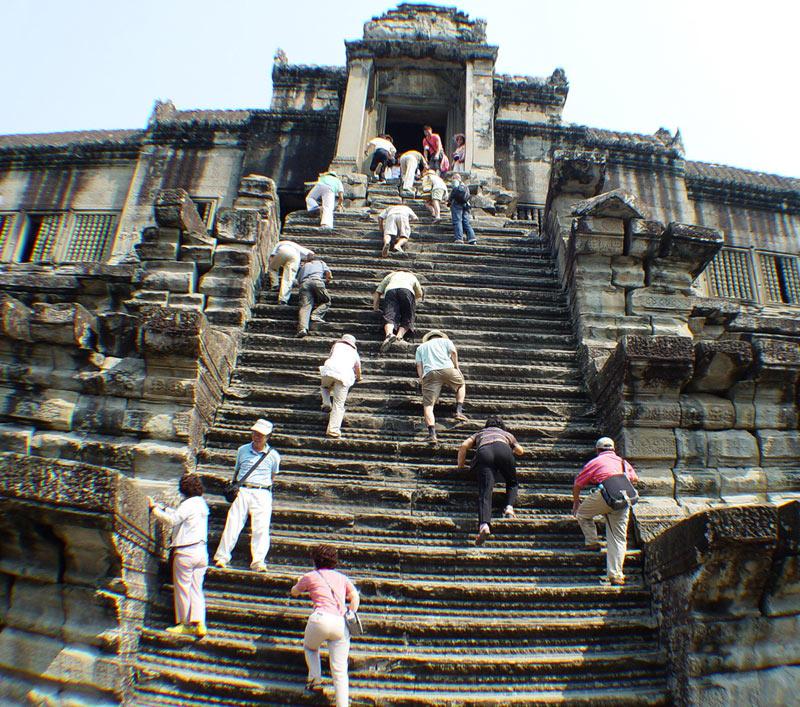 Лестница храм