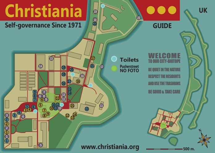 Карта Христиании
