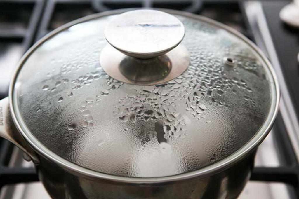 Steamed boiled grilled