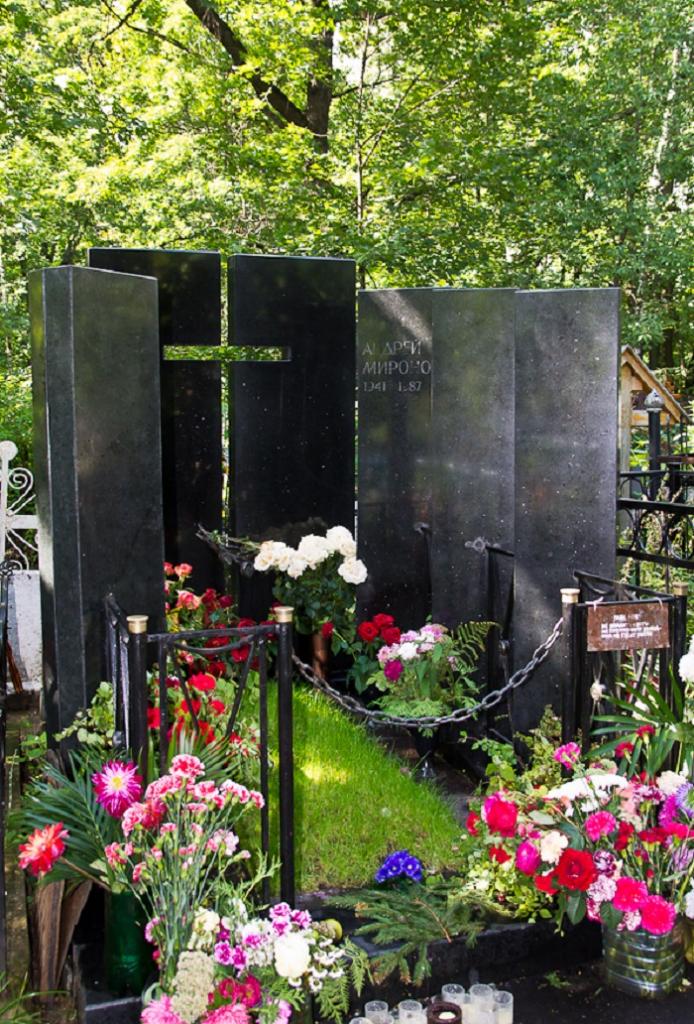 На каком кладбище похоронили андрея миронова