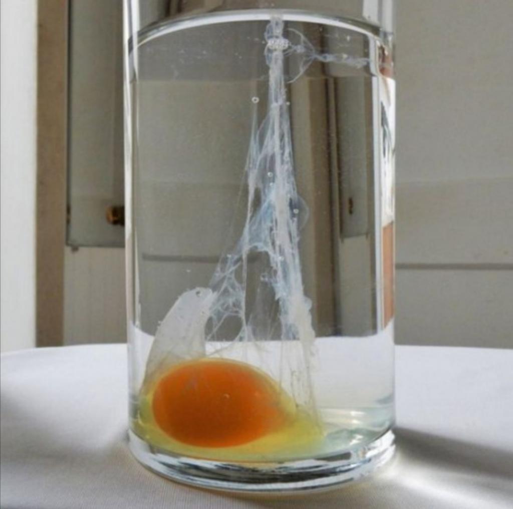Стакан воды у изголовья на ночь. Яйцо в стакане с водой. Выкатывание порчи яйцом. Выявление порчи яйцом и водой.