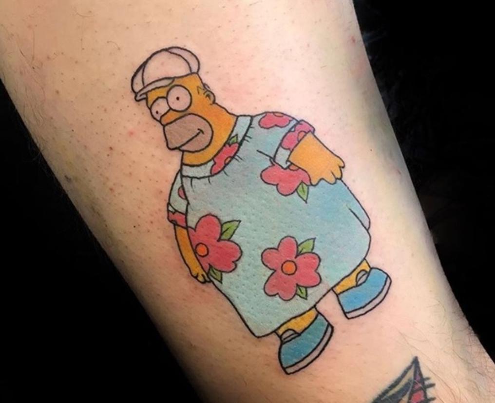 Худеющий Гомер: 10 лучших идей татуировок, которые поймут только фанаты &am...