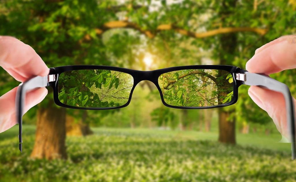 Зрение улучшилось почему. Очки для дальнозорких. Очки для близоруких. Очки на природе. Миопия очки.