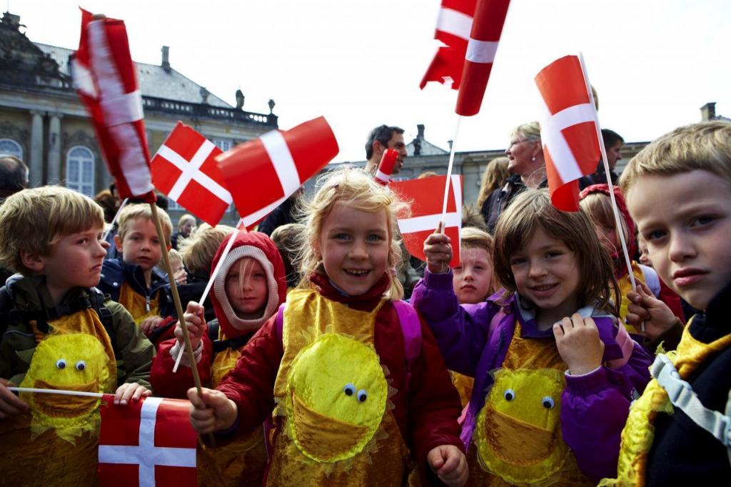 Дети в норвегии