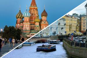 Москва vs Петербург: аналитики узнали, какими сферами жизни гордятся жители этих двух городов