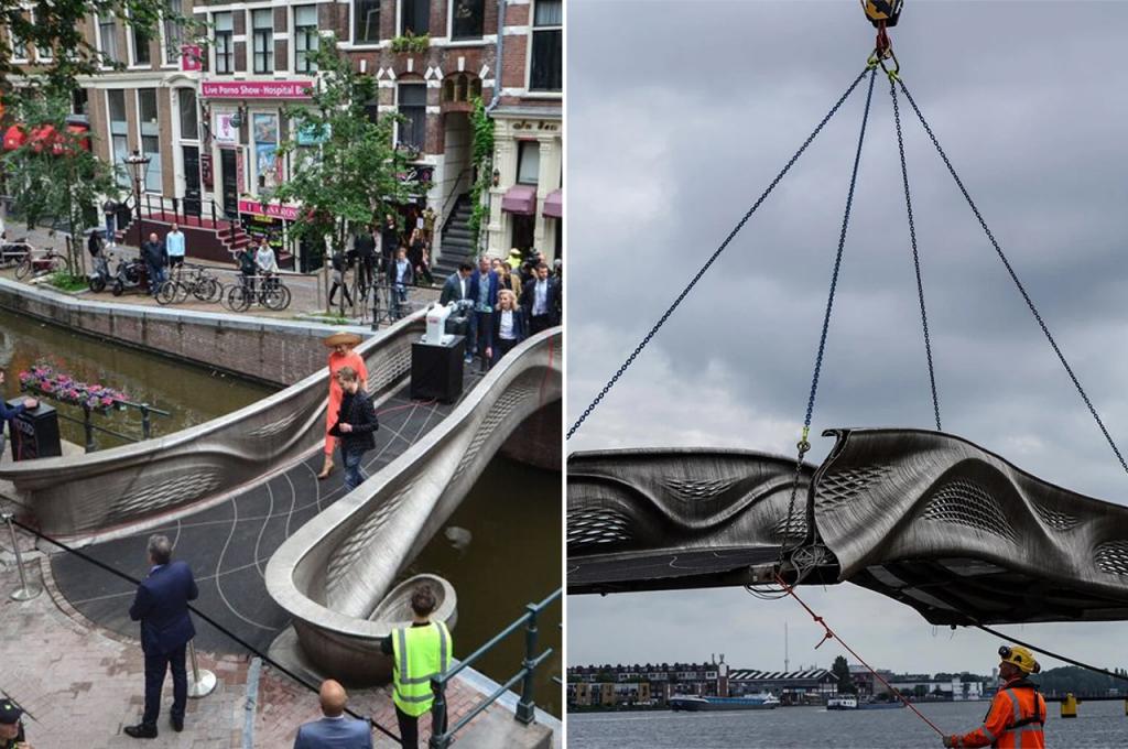 Мост в амстердаме 3d принтер