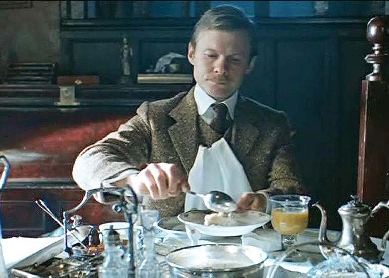 Что могло быть на завтрак у Шерлока Холмса и доктора Ватсона... 