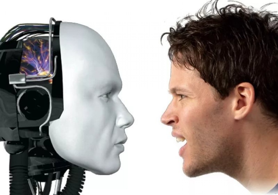 Искусственная эмоция. Искусственный интеллект. Робот против человека. Человек против компьютера. Искусственный интеллект и человек.