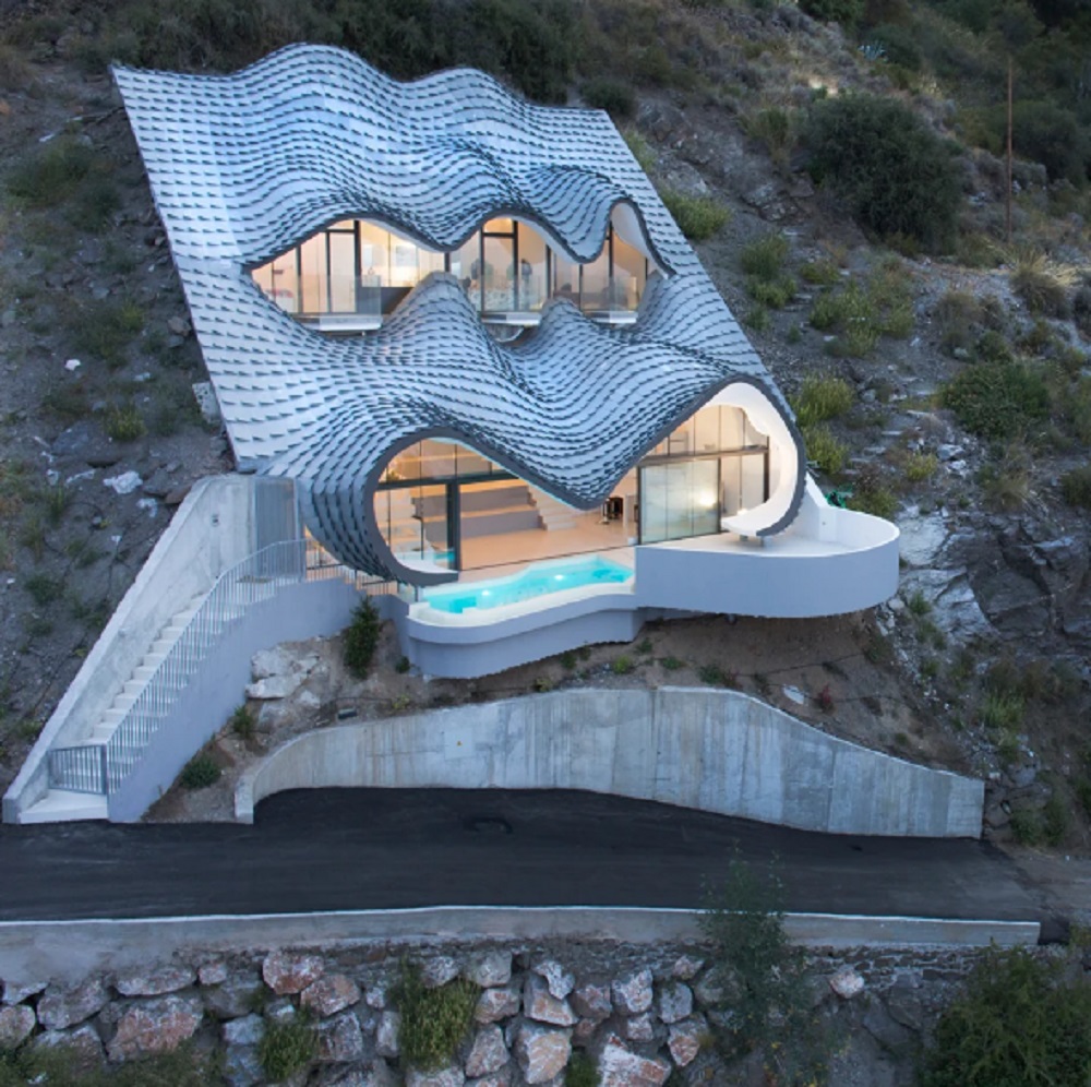 Необычный дом проект