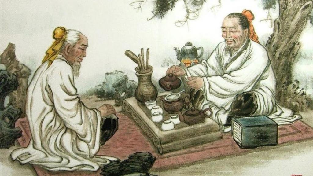 Мудрое интервью. Чайная церемония императора Китая. Китайский Император пьет чай. Даос ли бо. Китайский Император изобретатель чая.