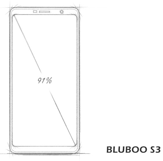 смартфон BLUBOO S3