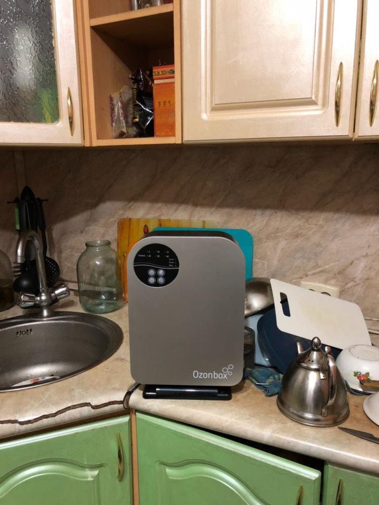озонатор на кухне