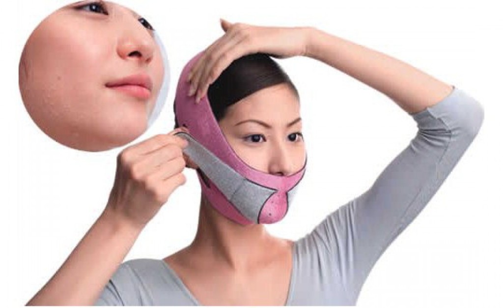 Маски эластичные. Бандаж для подтяжки лица корейский v-Care 4d силиконовы. Маска бандаж для лица. Эластичный бинт для лица.