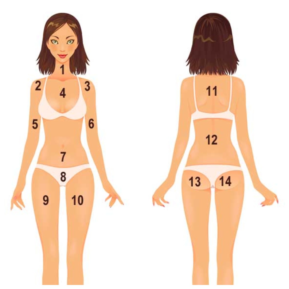Какая часть тела увеличивается. Проблемные зоны женской фигуры. Части тела женщины. Проблемные зоны тела у женщин.
