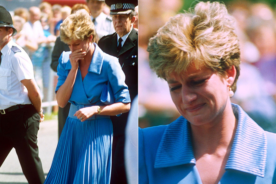 Когда принцессы плачут: Кейт Миддлтон, Диана и другие в слезах.