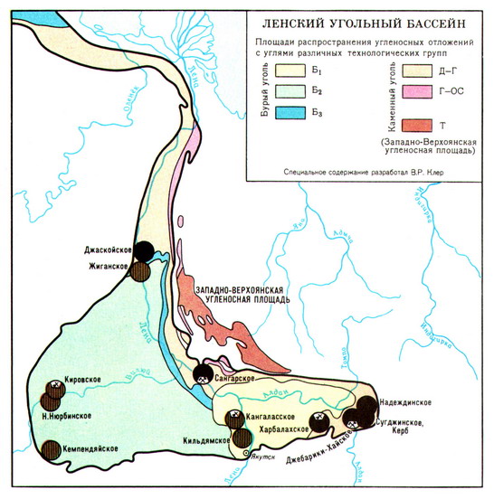 Карта бассейна