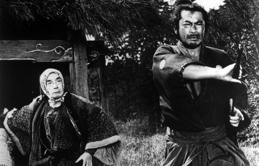 frame from the film "Yojimbo"