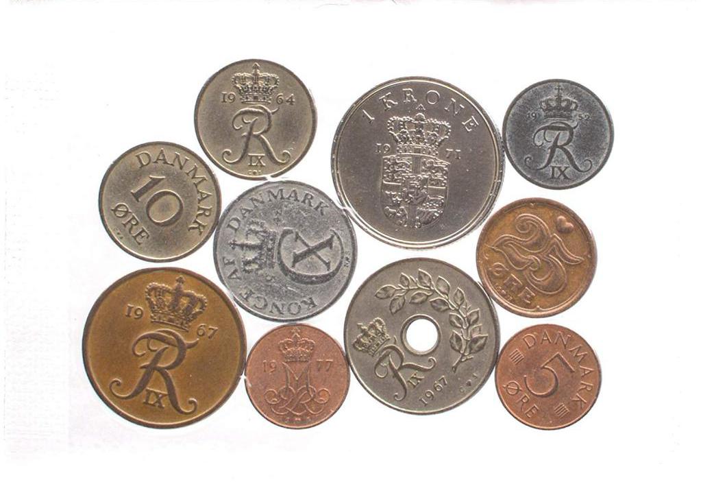 датские монеты