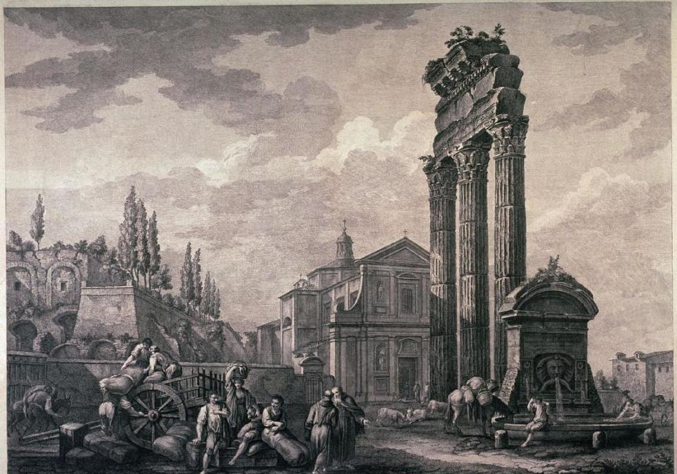фронтон храма Юпитера Капитолийского