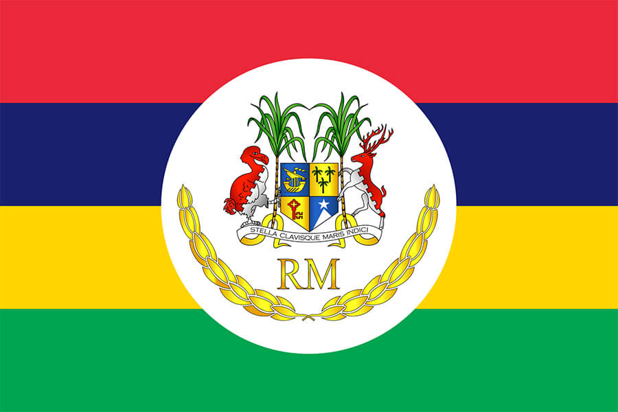 flag of president of mauritius