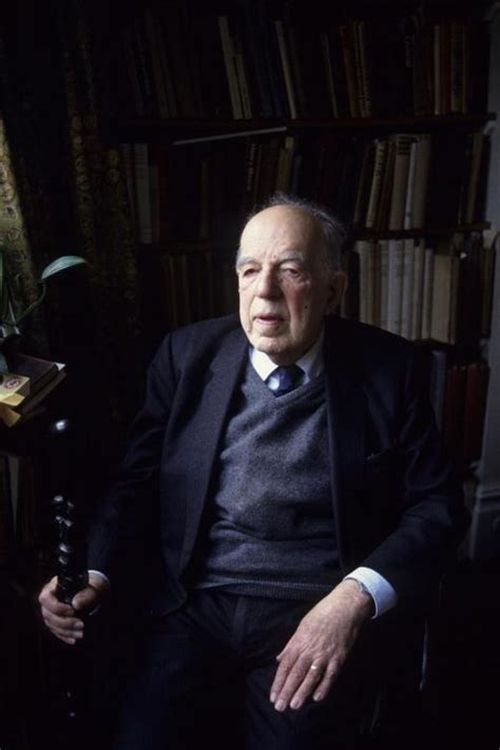 Gombrich in the last years of his life