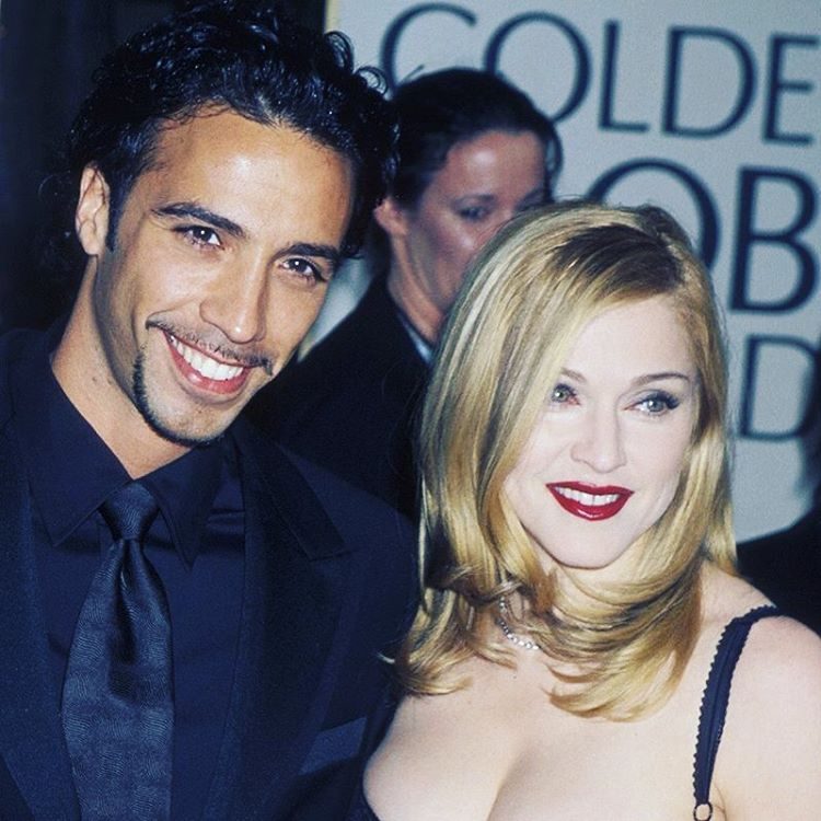 Мадонна и Карлос Леон на церемонии "Золотой глобус"