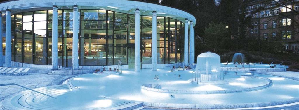 Thermal zone in the clinic of Baden-Baden