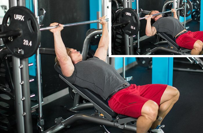 Barbell bench press