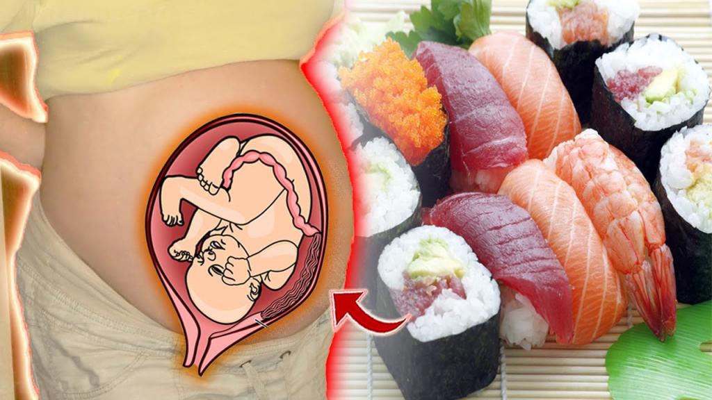 Влияние японской кухни на будущую маму