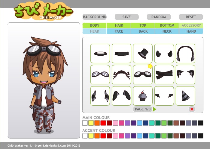 screenshot chibi maker