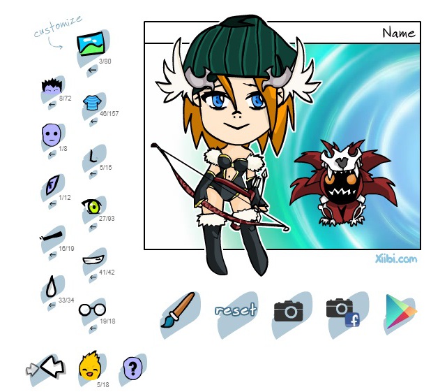 create chibi character