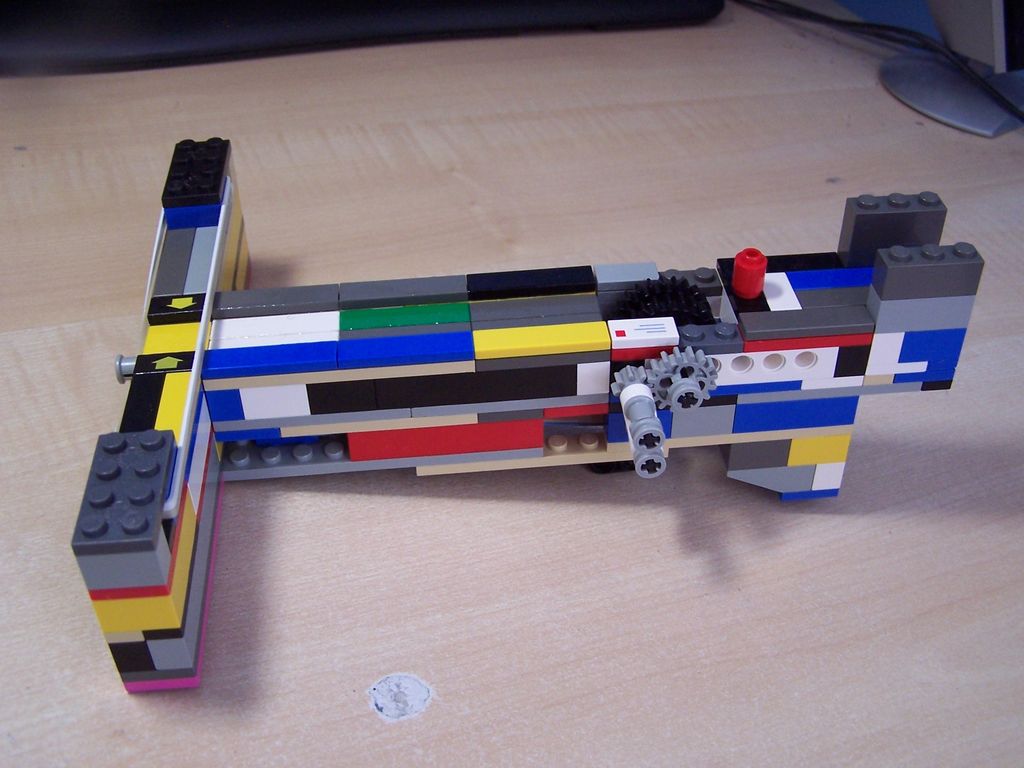 Simple crossbow from lego.